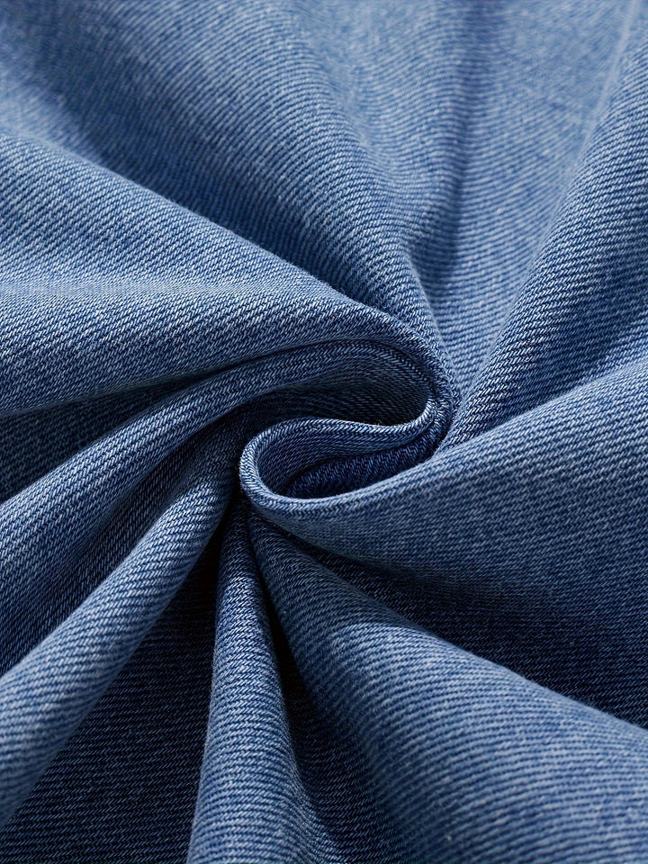 Classic Button-Up Denim Jacket