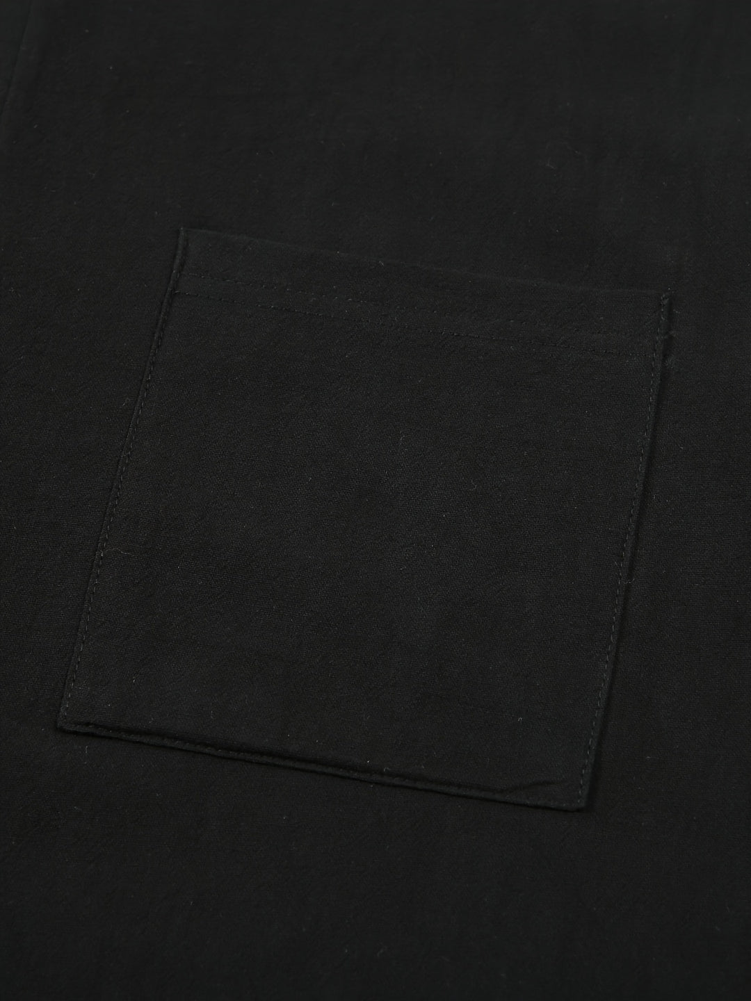 Textured Long Sleeve Henley Shirt