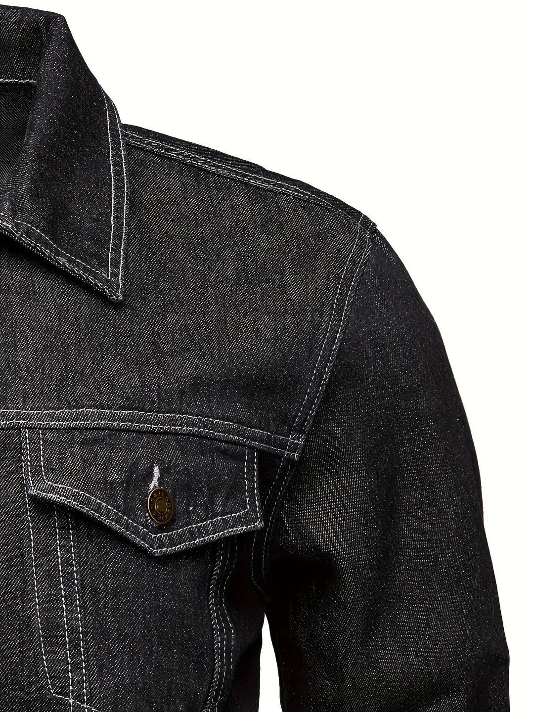 Classic Button-Up Denim Jacket