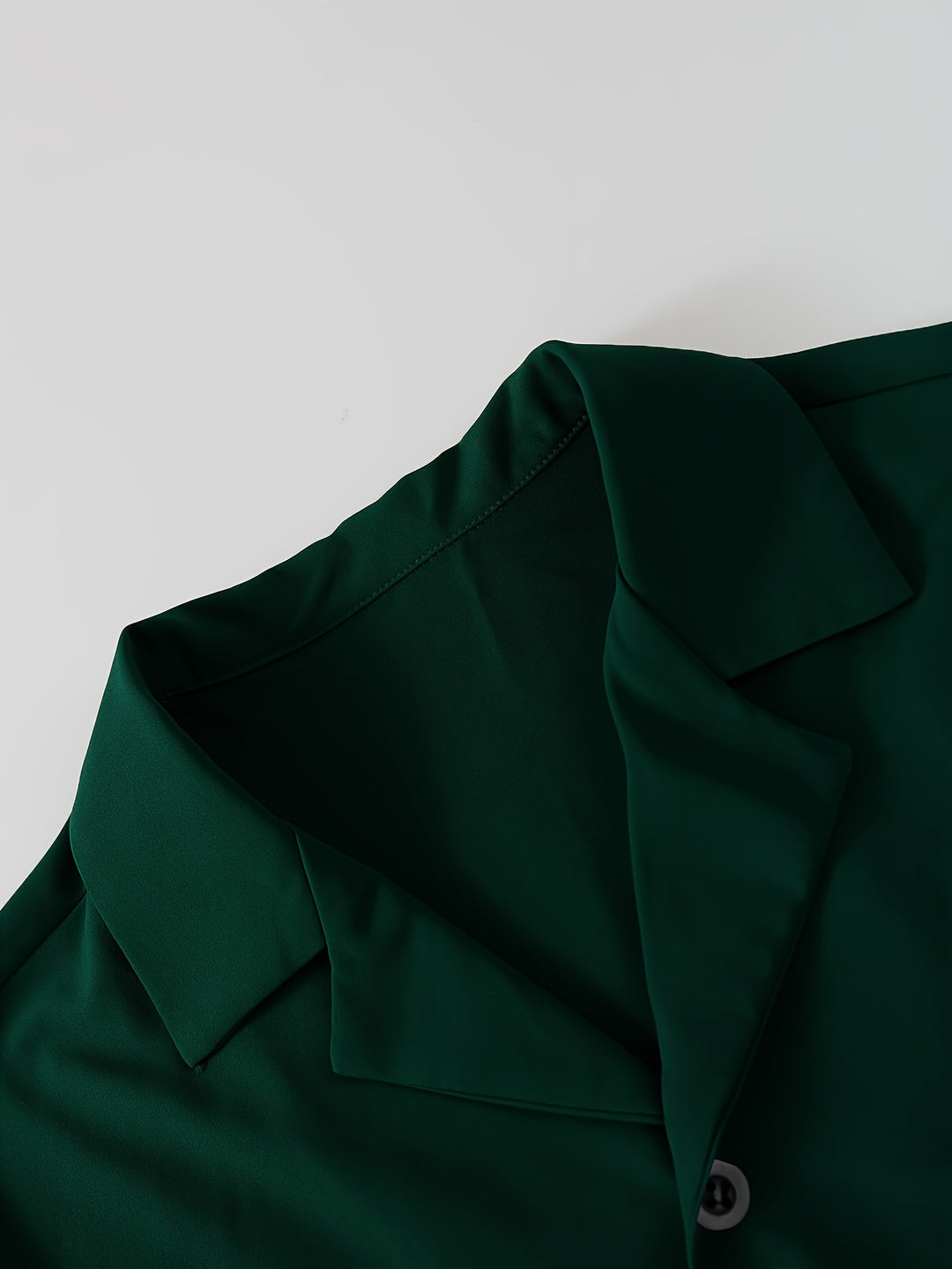 Relaxed Tailored Short Sleeve Shirt and Trousers Set