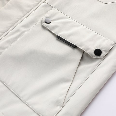 Waterproof Hooded Utility Jacket