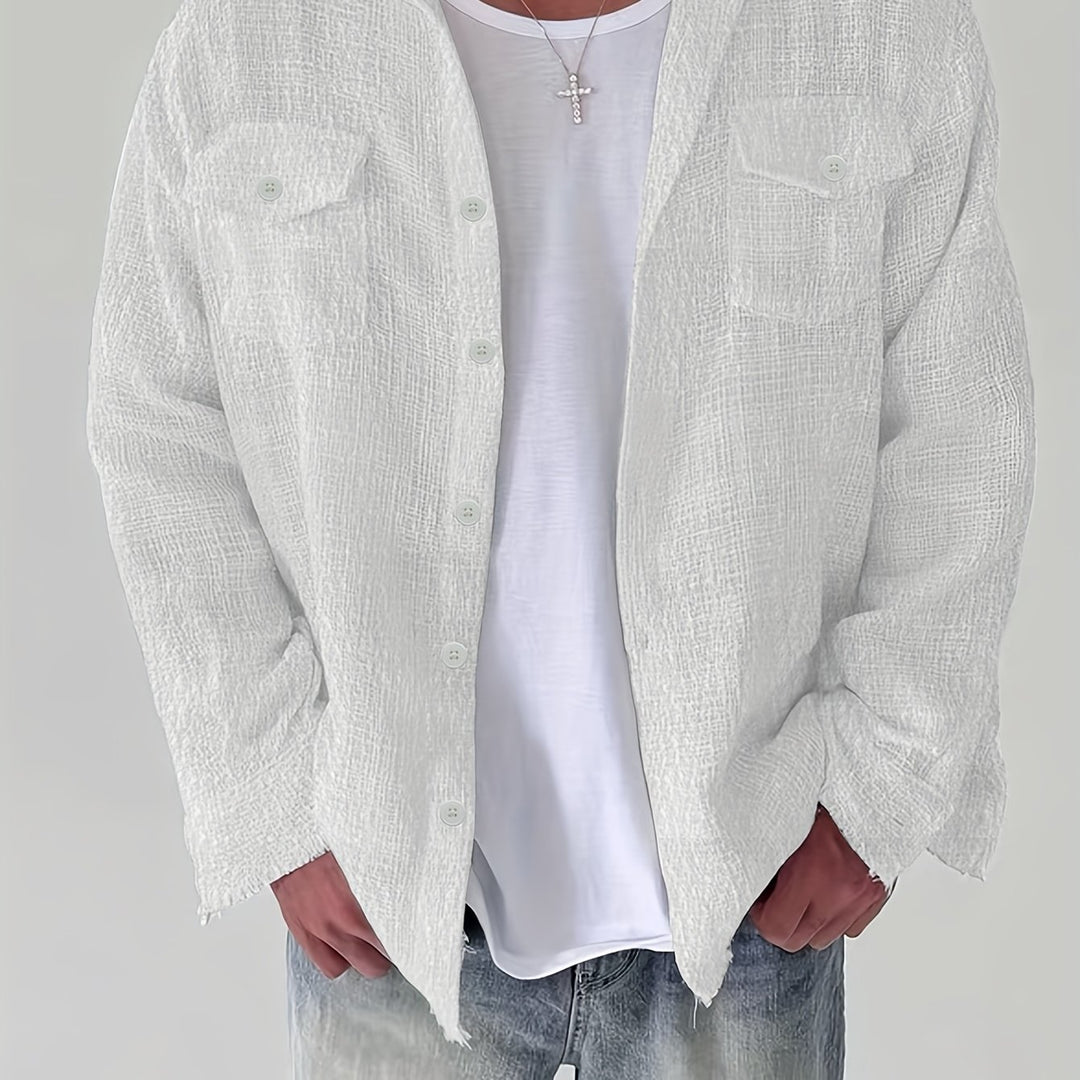 Textured Cotton Jacket