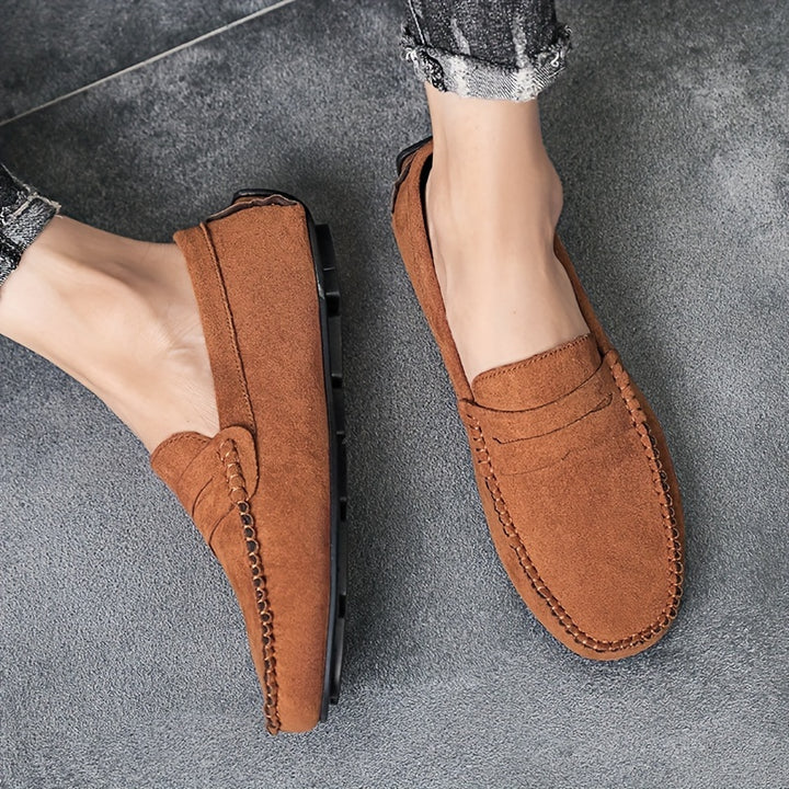 Suede Driving Loafer