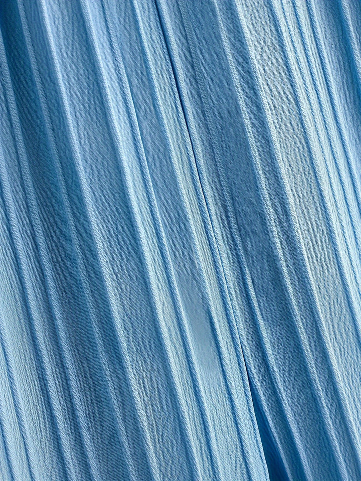 Relaxed Textured Short Sleeve Shirt and Shorts Set