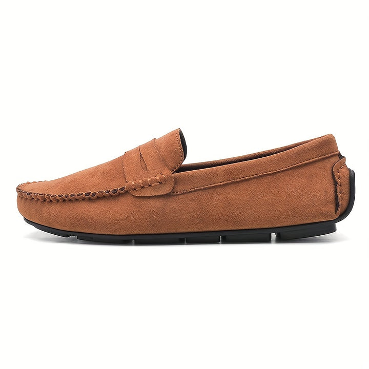 Suede Driving Loafer