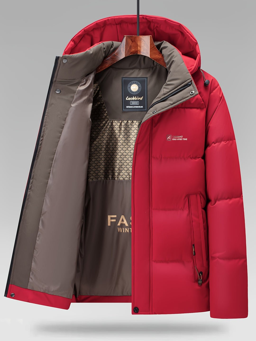 Padded Hooded Winter Jacket