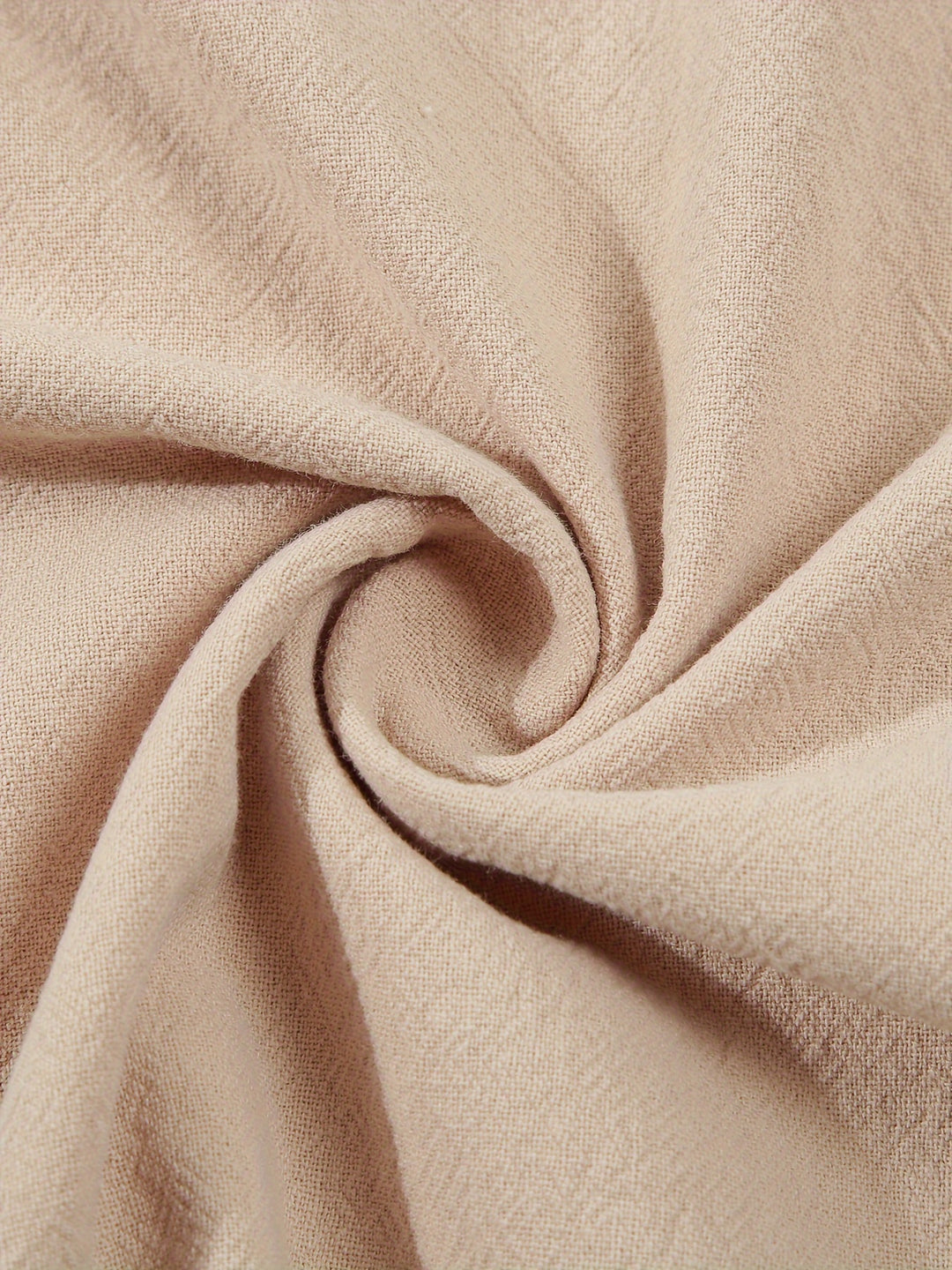 Textured Long Sleeve Henley Shirt