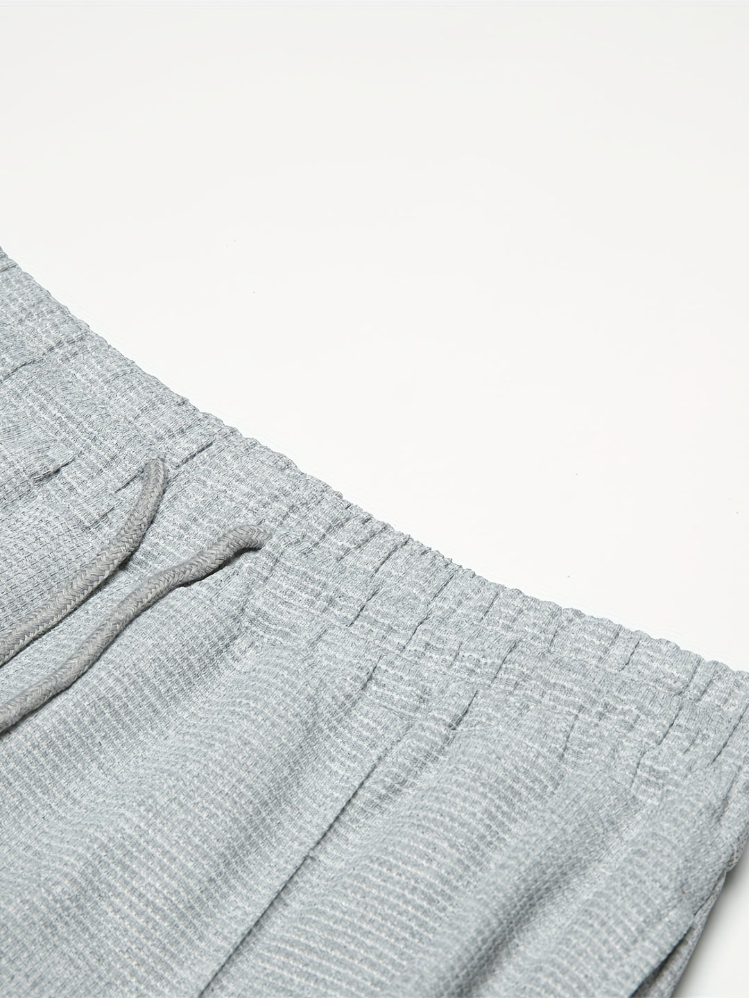 Textured Long Sleeve Top and Joggers Set