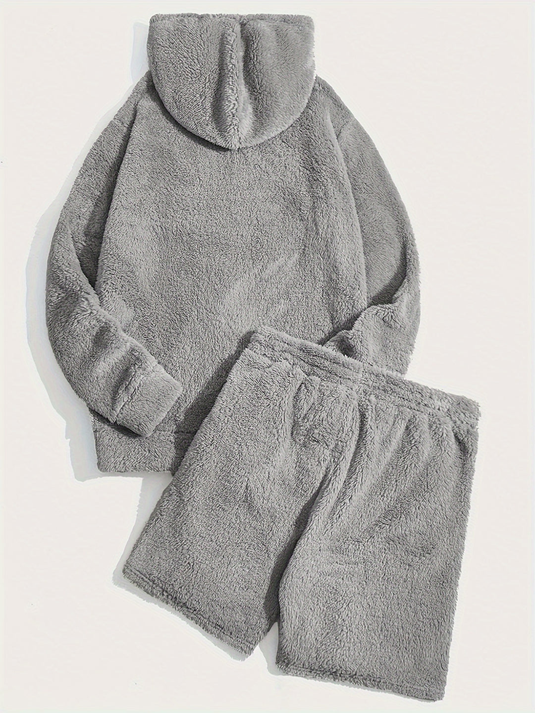 Fleece Hoodie and Shorts Set