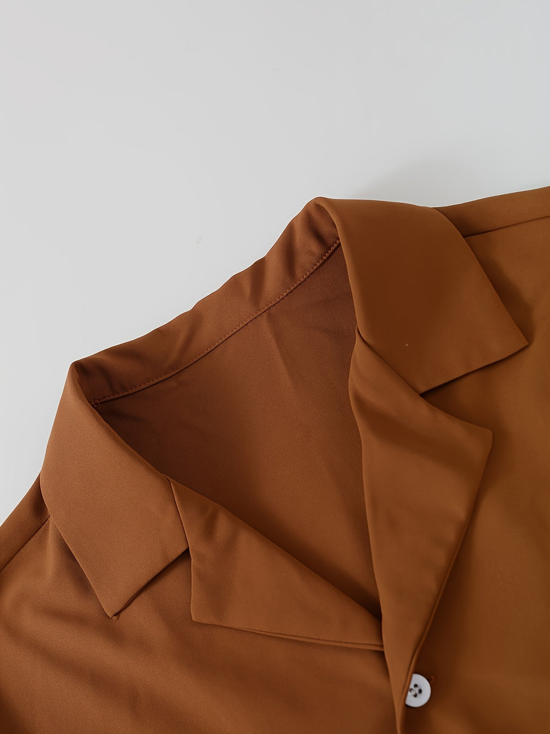 Relaxed Tailored Short Sleeve Shirt and Trousers Set