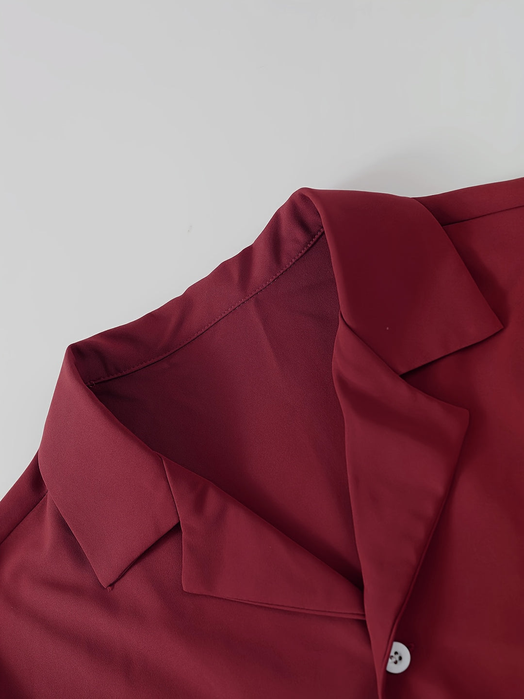 Relaxed Tailored Short Sleeve Shirt and Trousers Set