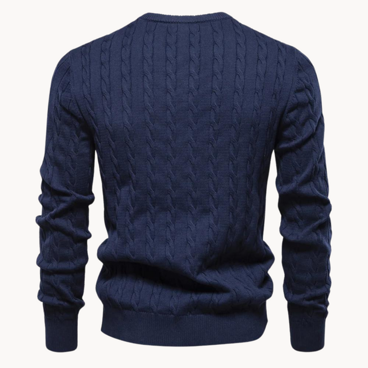 Kosta Zopfmusterpullover