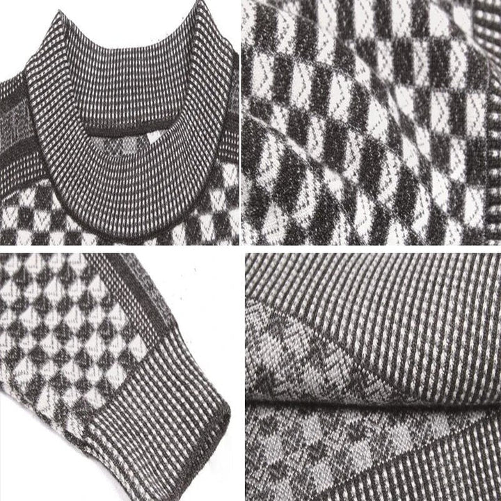 Pullover mit Raiden-Muster