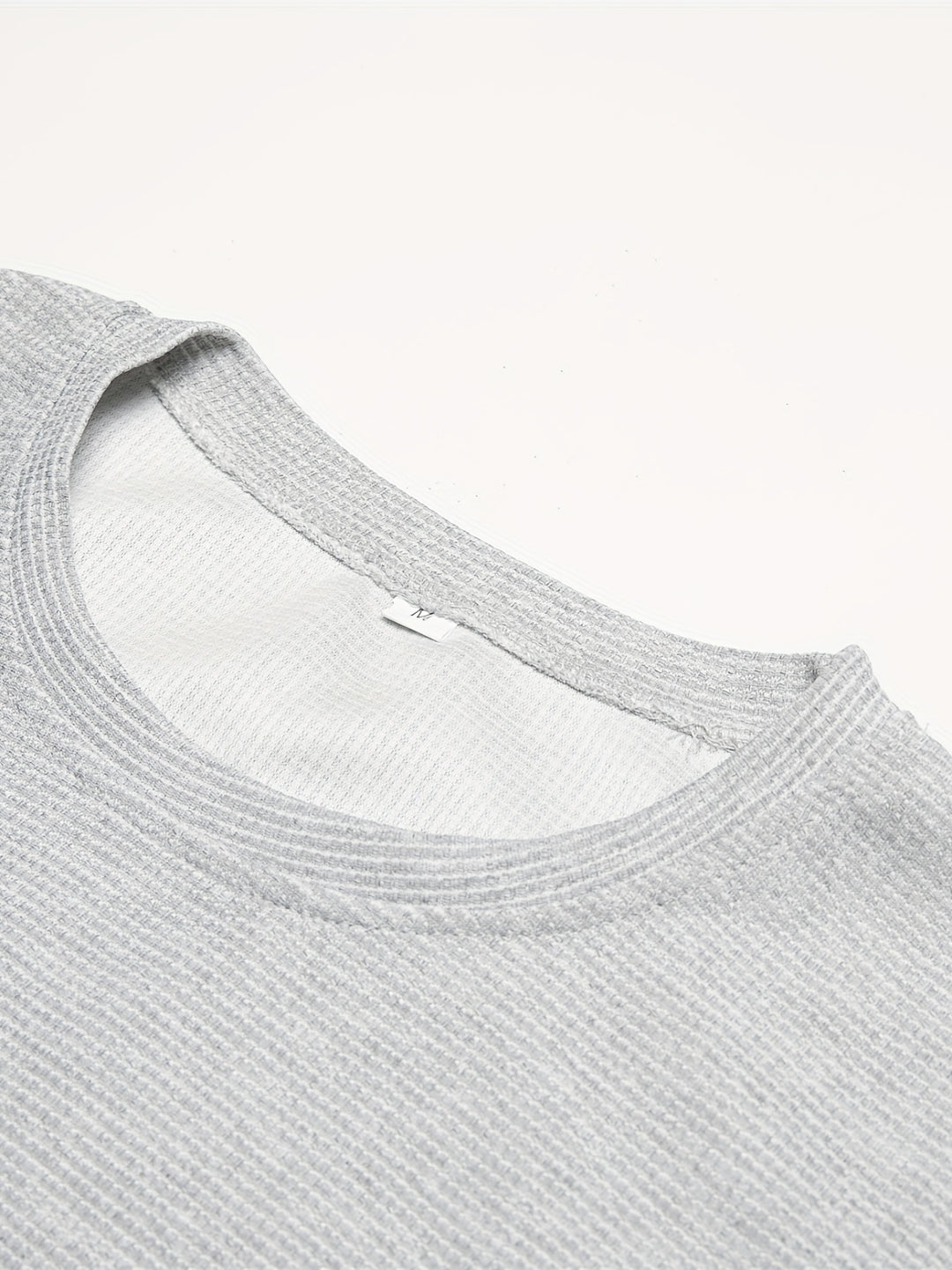 Textured Long Sleeve Top and Joggers Set