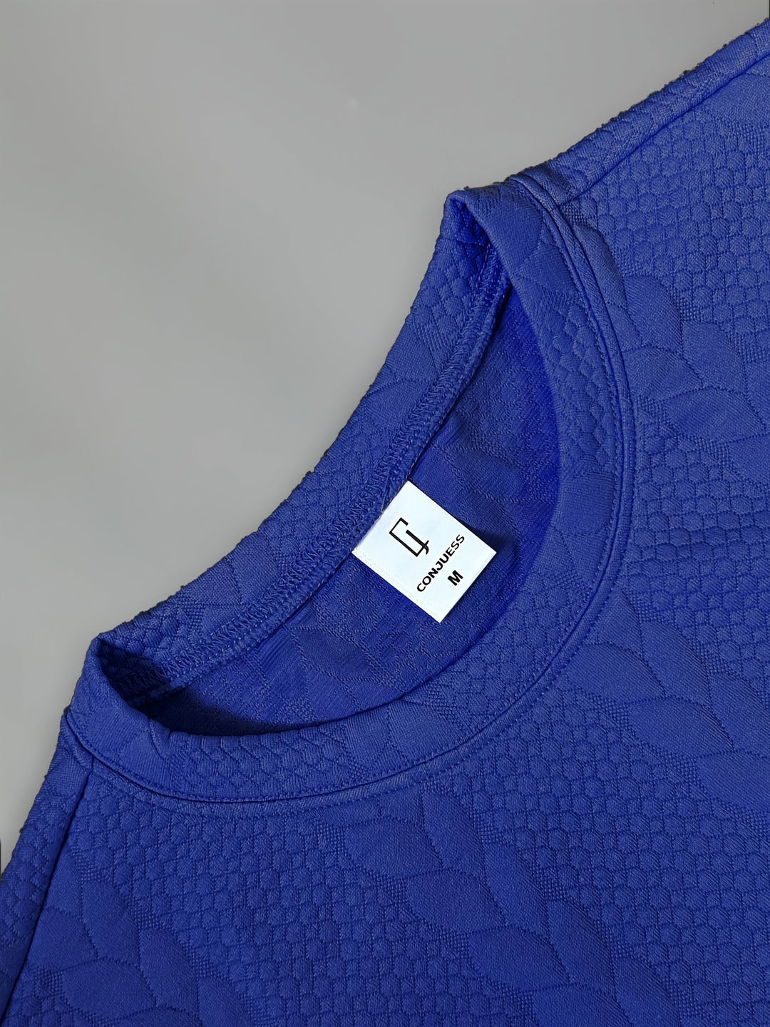 Textured Cable Knit T-Shirt and Shorts Set