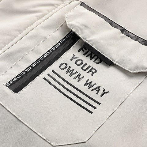 Waterproof Hooded Utility Jacket