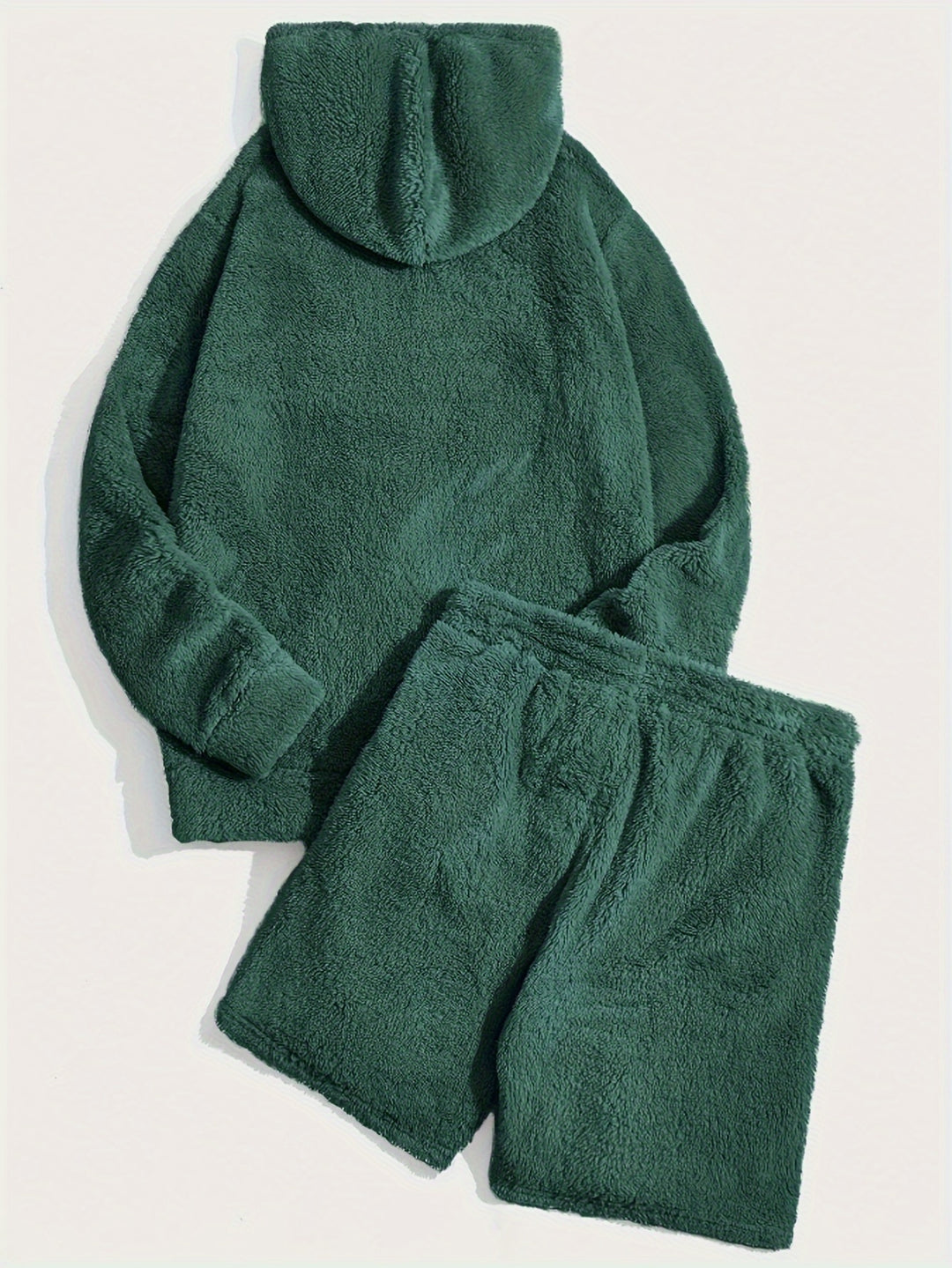Fleece Hoodie and Shorts Set