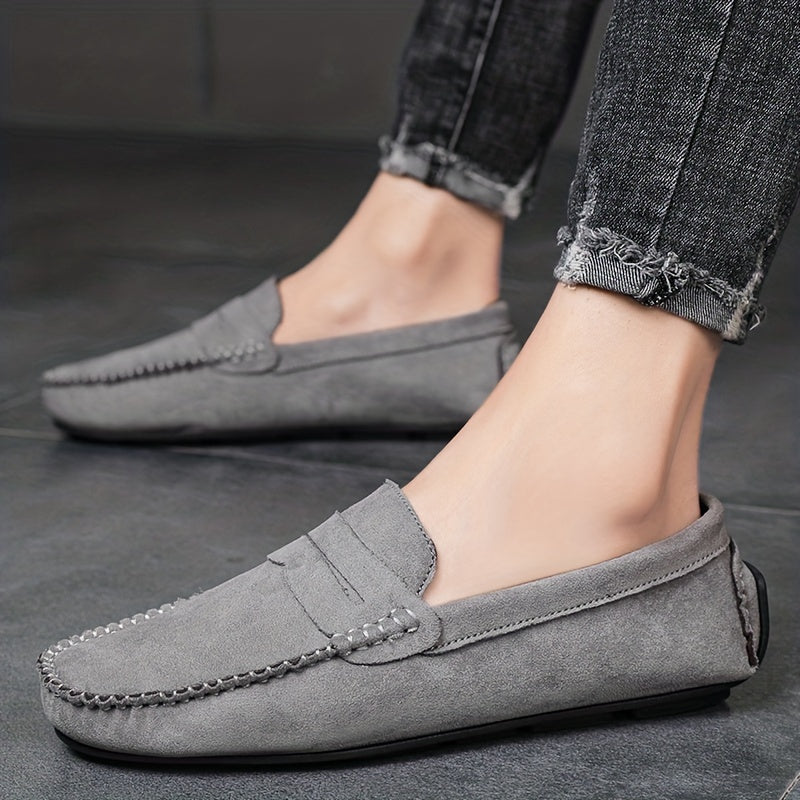 Suede Driving Loafer