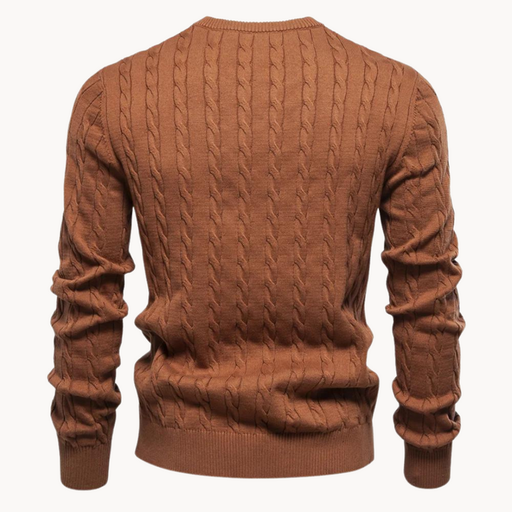 Kosta Zopfmusterpullover