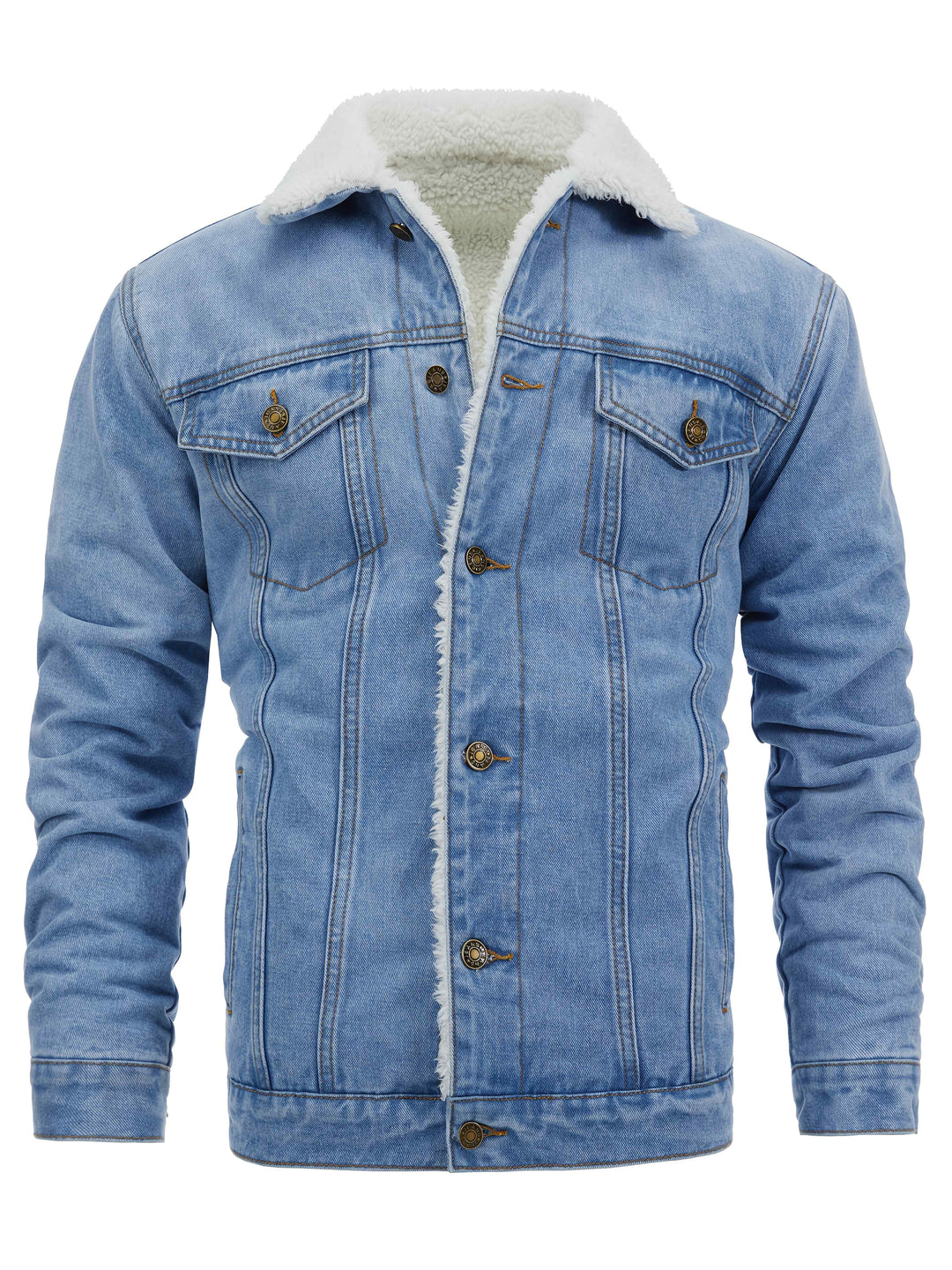 Classic Button-Up Denim Jacket
