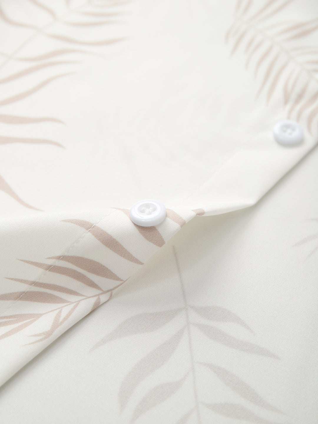 Tropical Printed Short Sleeve Shirt and Shorts Set