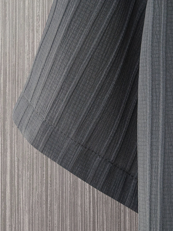 Relaxed Textured Short Sleeve Shirt and Shorts Set