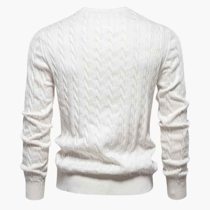 Kosta Zopfmusterpullover