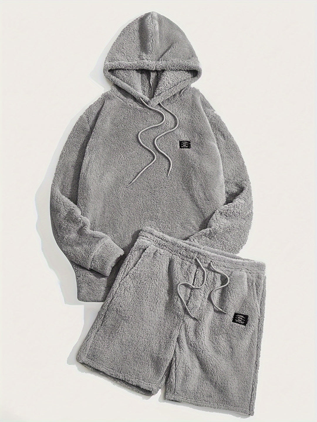 Fleece Hoodie and Shorts Set