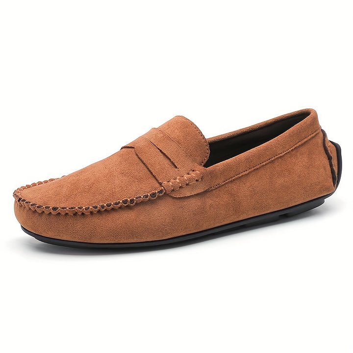 Suede Driving Loafer