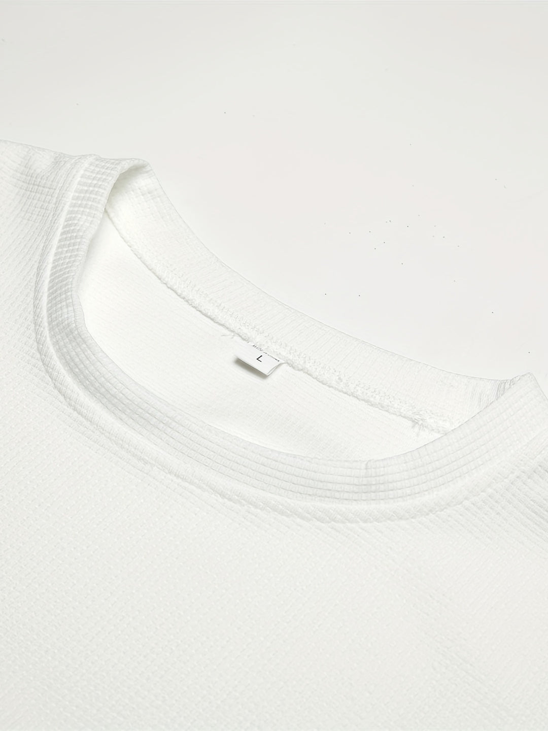 Textured Long Sleeve Top and Joggers Set