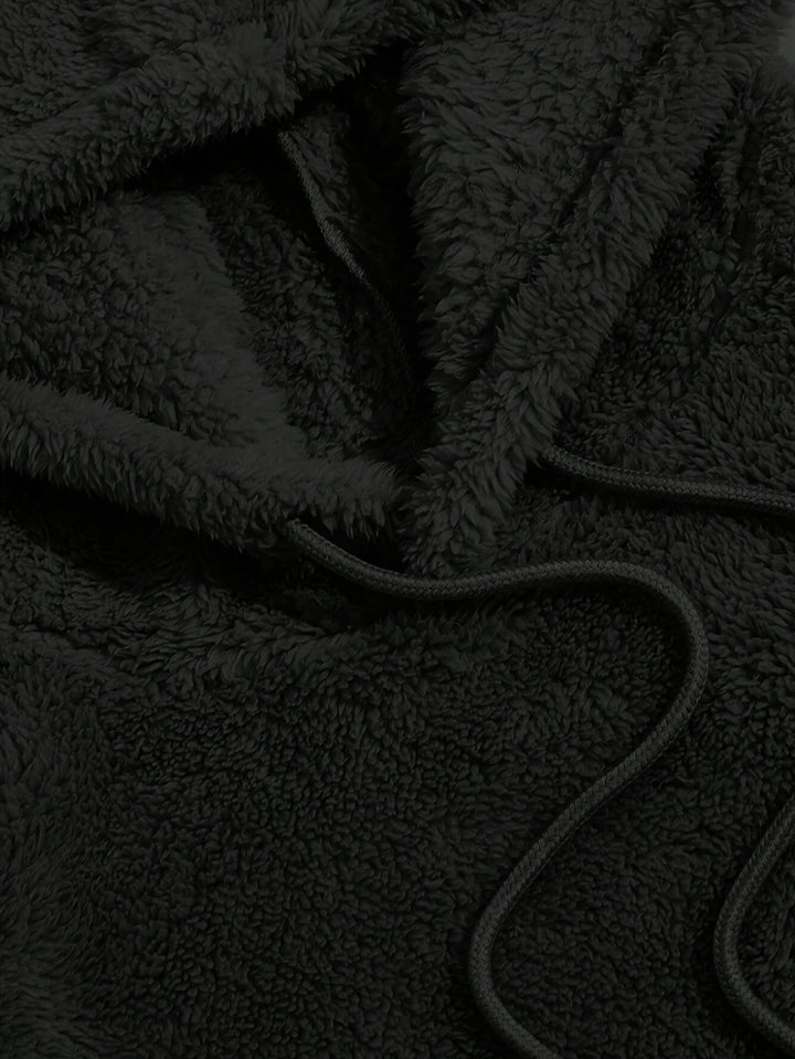 Fleece Hoodie and Shorts Set