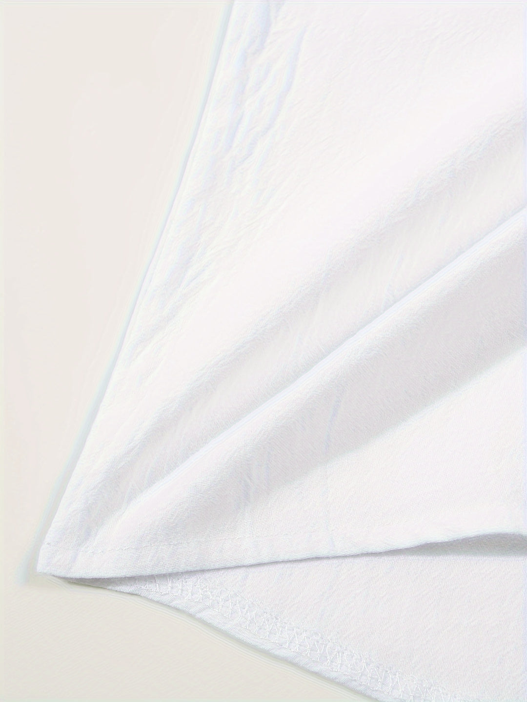 Textured Long Sleeve Henley Shirt