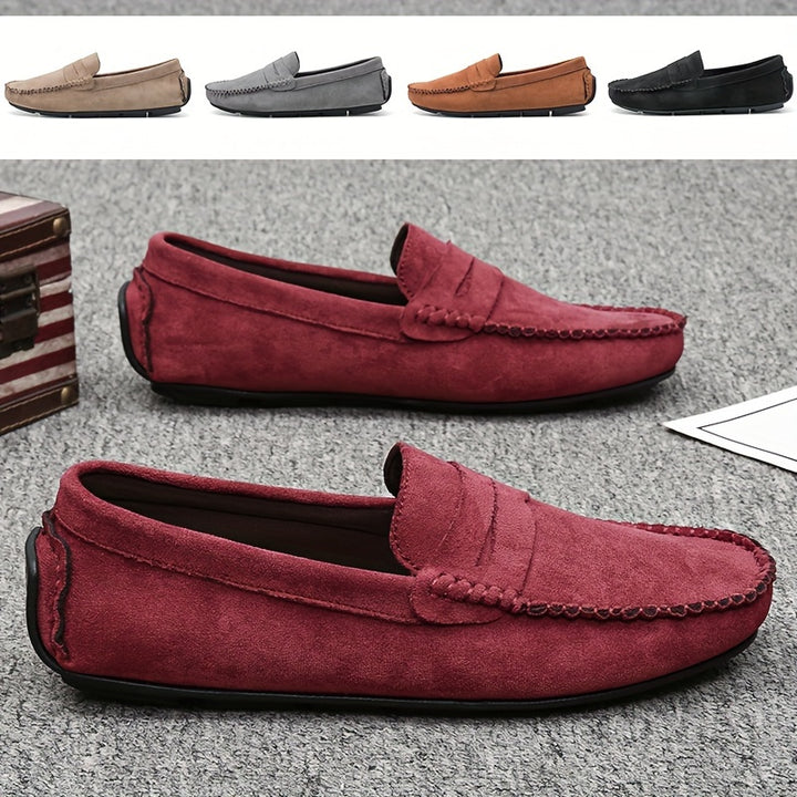 Suede Driving Loafer