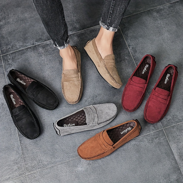 Suede Driving Loafer