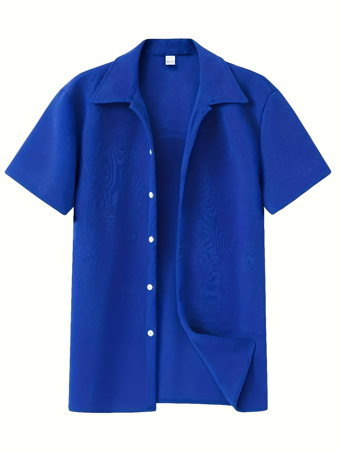 Textured Button-Up Shirt