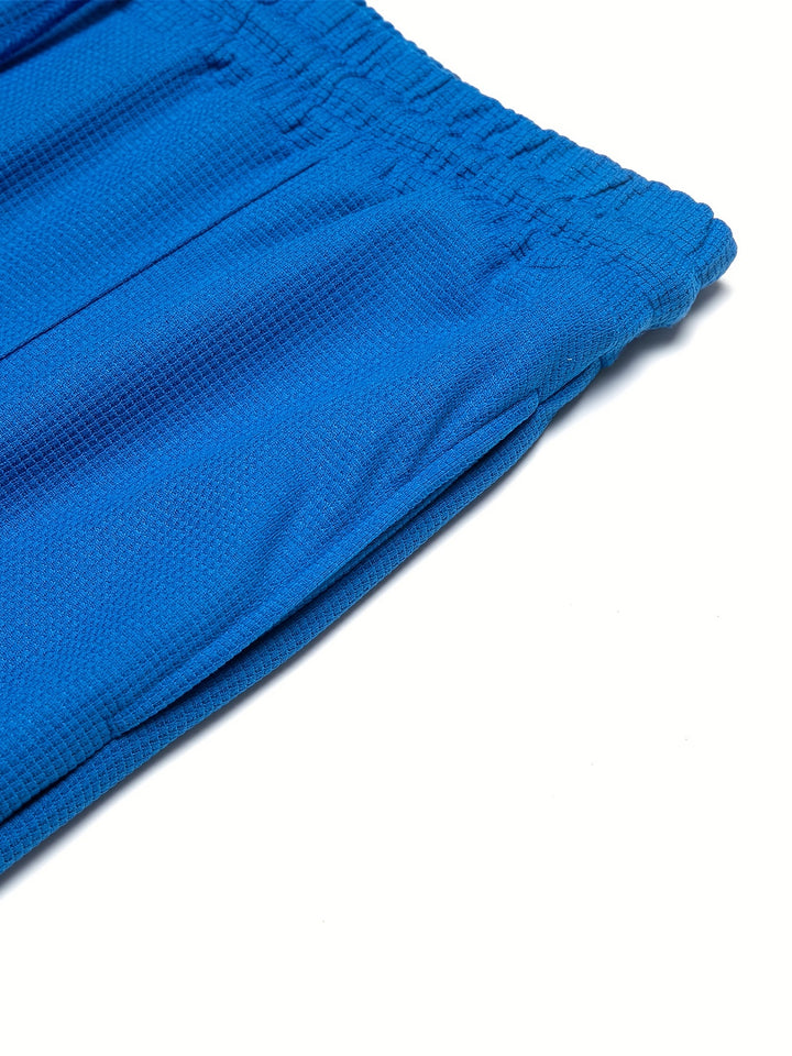 Textured Long Sleeve Top and Joggers Set