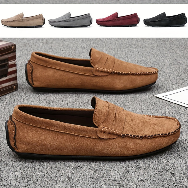 Suede Driving Loafer