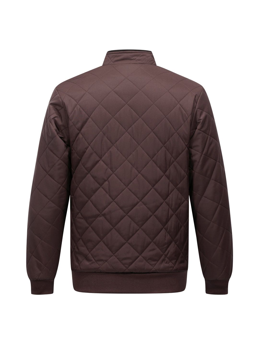 Quilted Fleece-Lined Bomber Jacket
