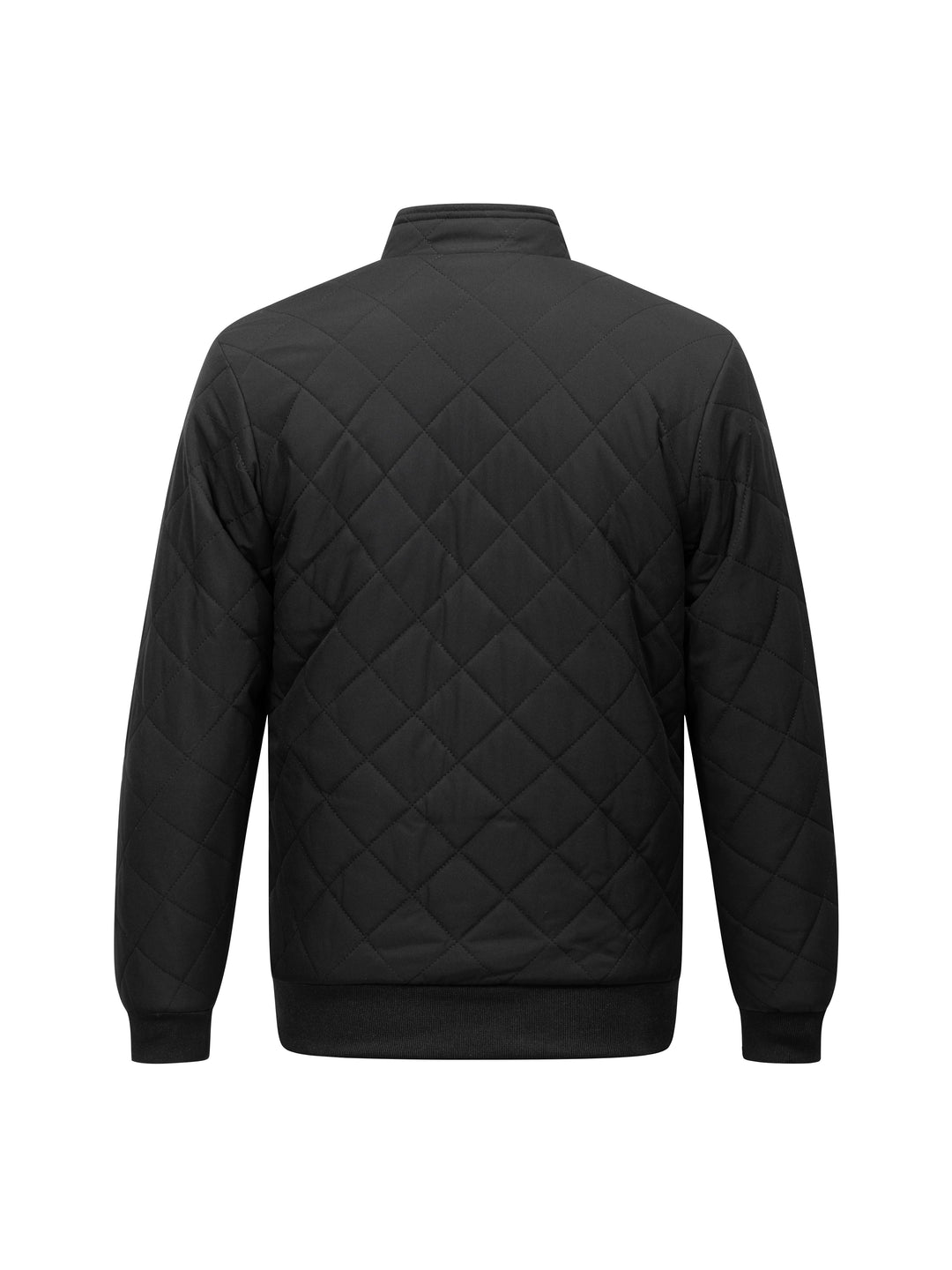 Quilted Fleece-Lined Bomber Jacket