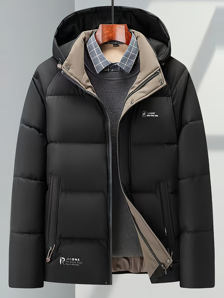 Padded Hooded Winter Jacket