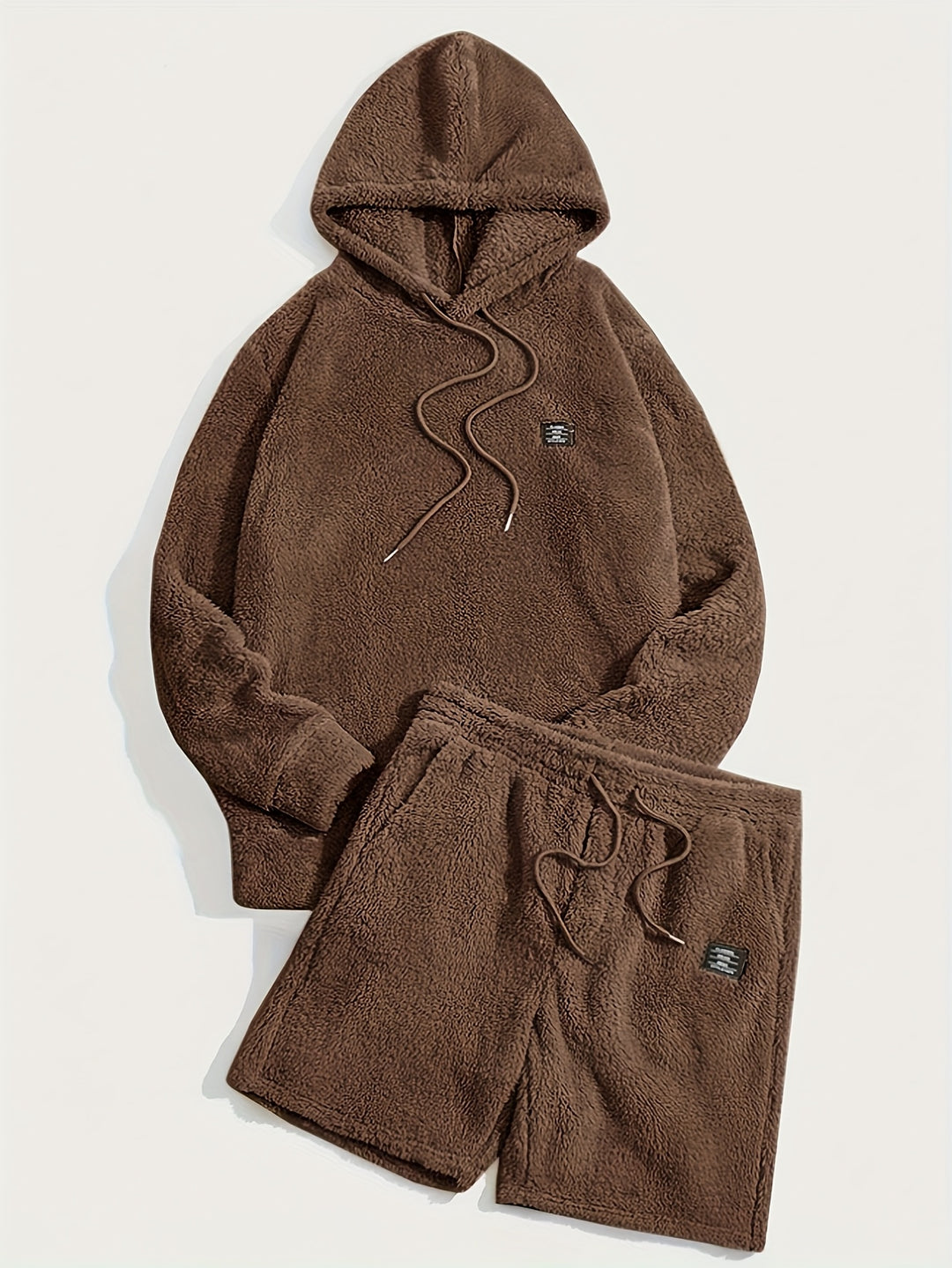 Fleece Hoodie and Shorts Set