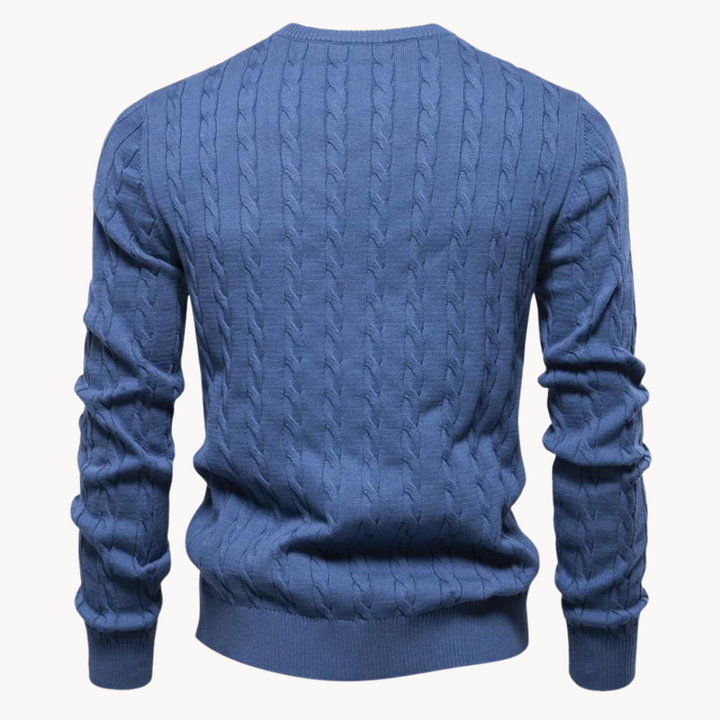 Kosta Zopfmusterpullover