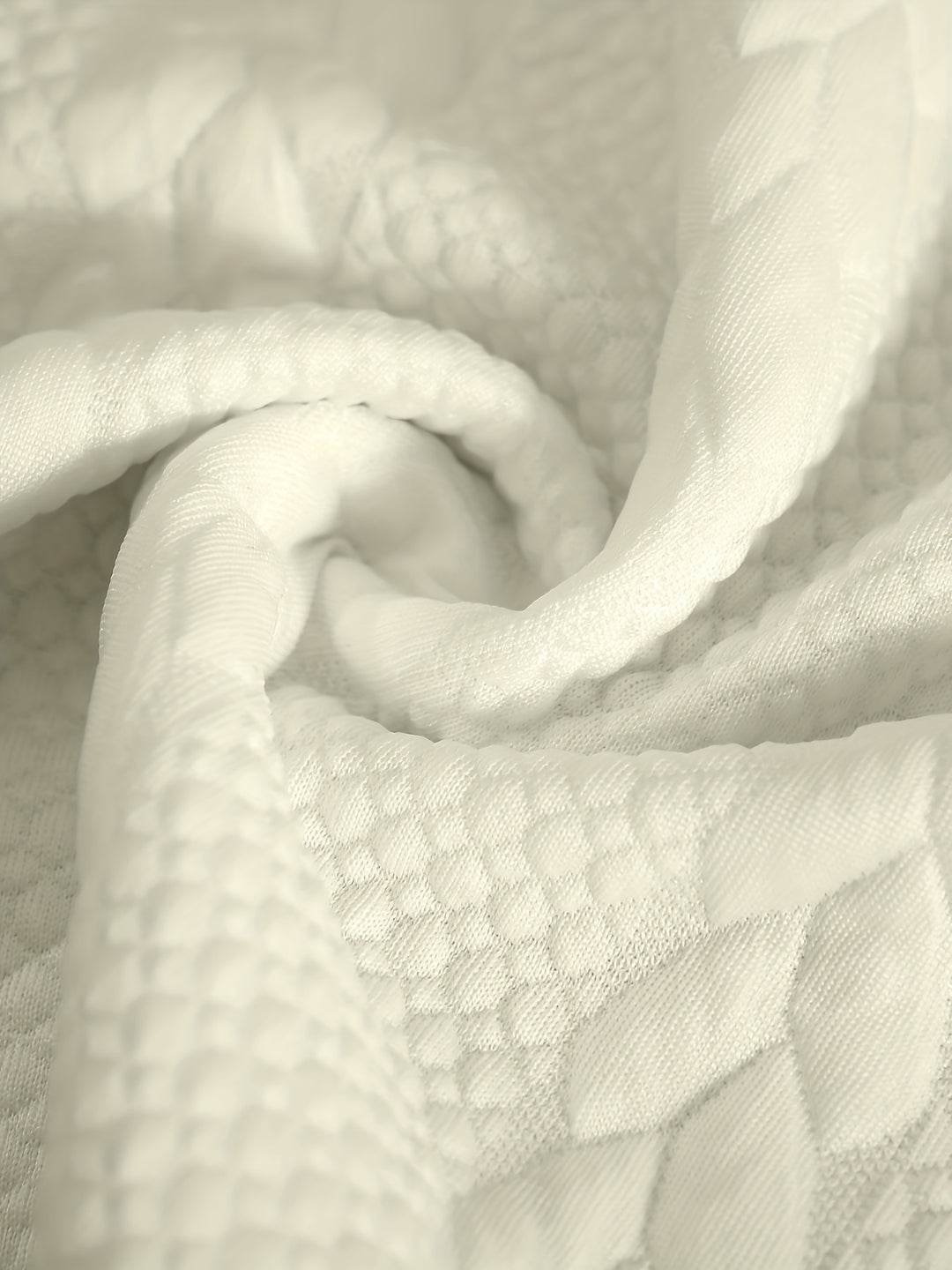 Textured Cable Knit T-Shirt and Shorts Set