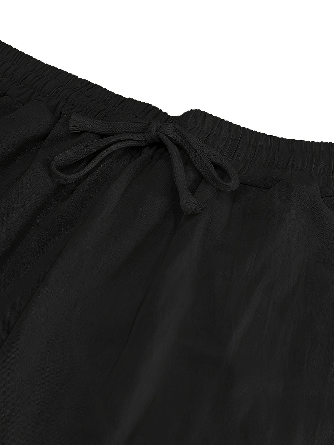 Linen Drawstring Pants