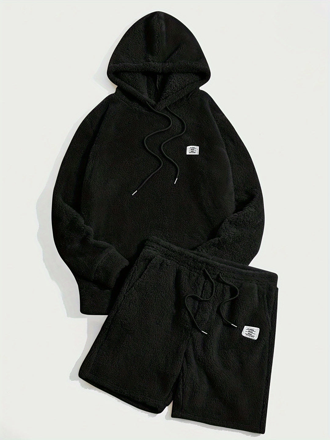 Fleece Hoodie and Shorts Set