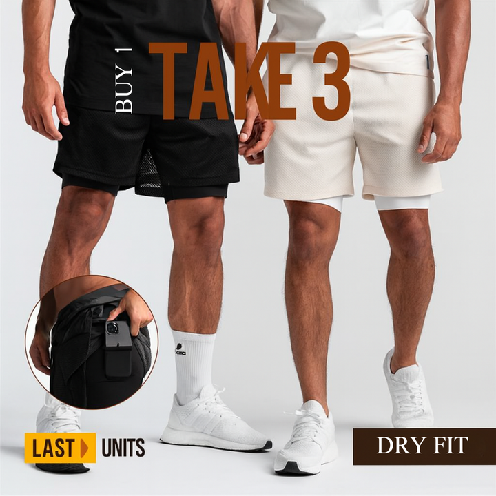 Dry-Fit™ Compression Shorts Kit - BUY 1 GET 2 FREE
