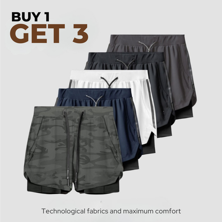 Dry-Fit™ Compression Shorts Kit - BUY 1 GET 2 FREE