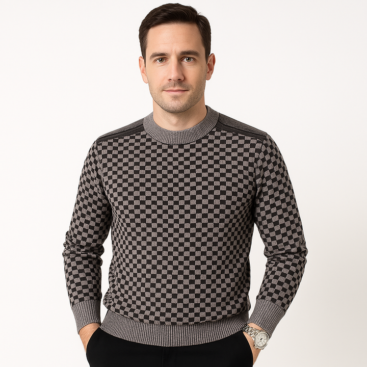 Pullover mit Raiden-Muster