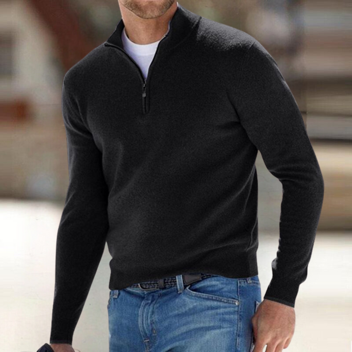 Santous Pullover mit Reißverschluss