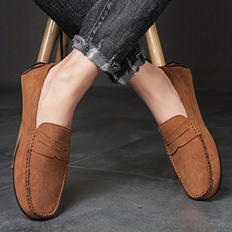Suede Driving Loafer